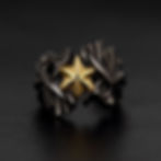 ATHENA  Goddess Ring Goddess of War : Black&Gold