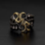 HADES God Ring King of Underworld : Black&Gold