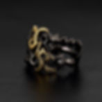 HADES God Ring King of Underworld : Black&Gold