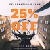 Celebrating 5 Year PAHKIN Sale 25% Off
Code : CP 5